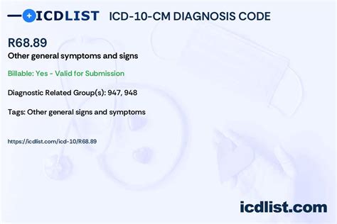 r68.82 diagnosis code|Diagnoseschlüssel: ICD